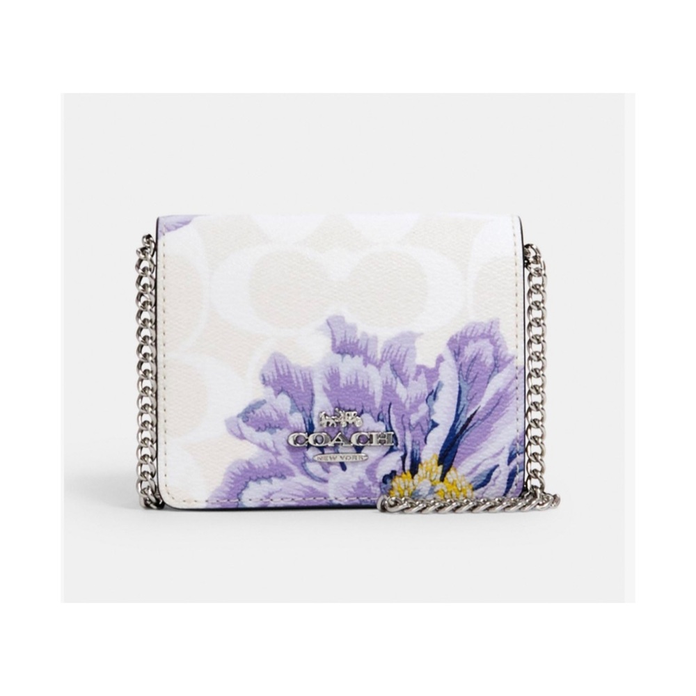 Coach Mini Wallet On A Chain